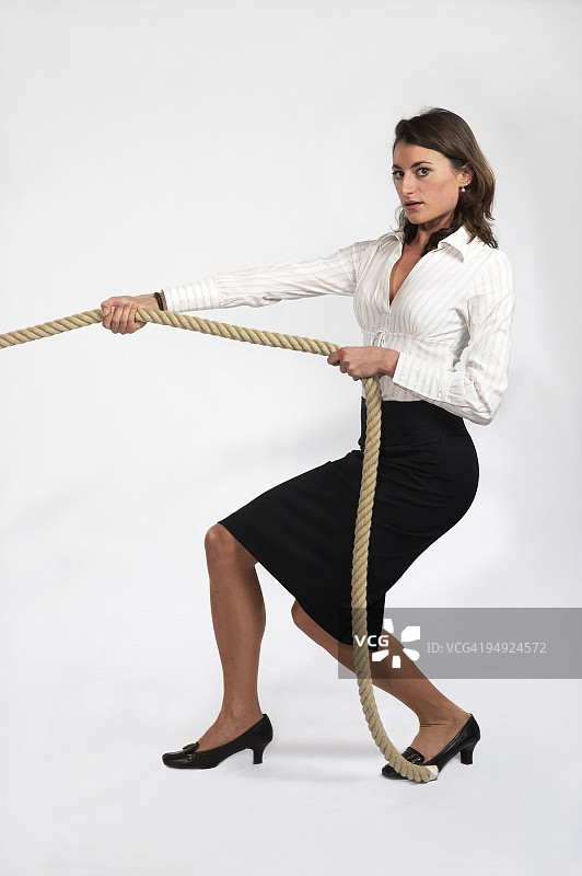 业务的女孩图片素材