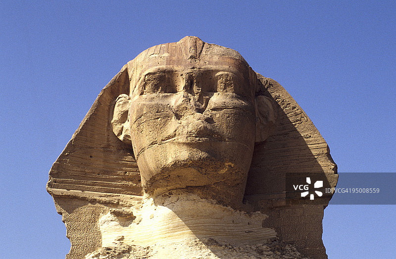 埃及吉萨狮身人面像图片素材