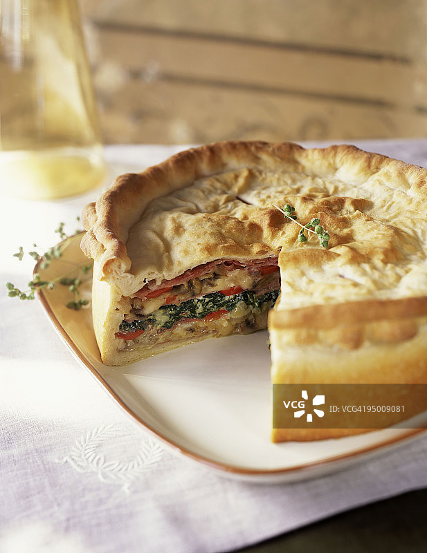 乡村风味馅饼图片素材