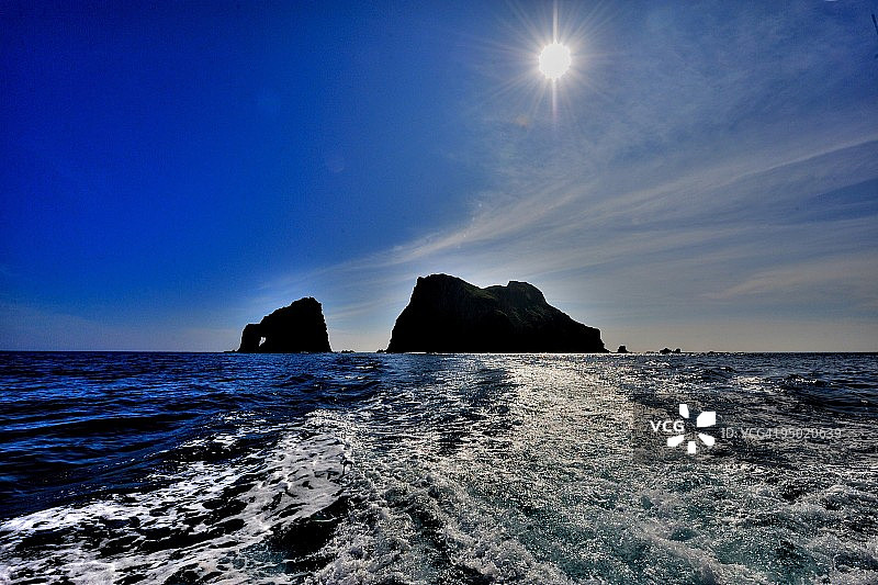 正午之海图片素材