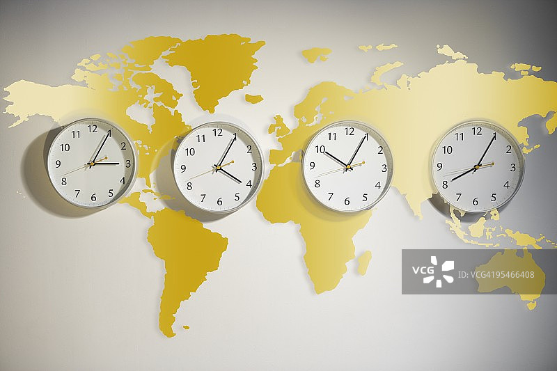国际时区图片素材