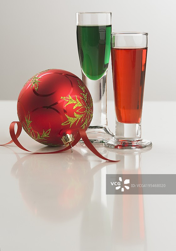 圣诞鸡尾酒图片素材