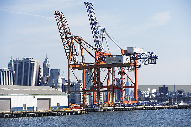 工业起重机图片素材