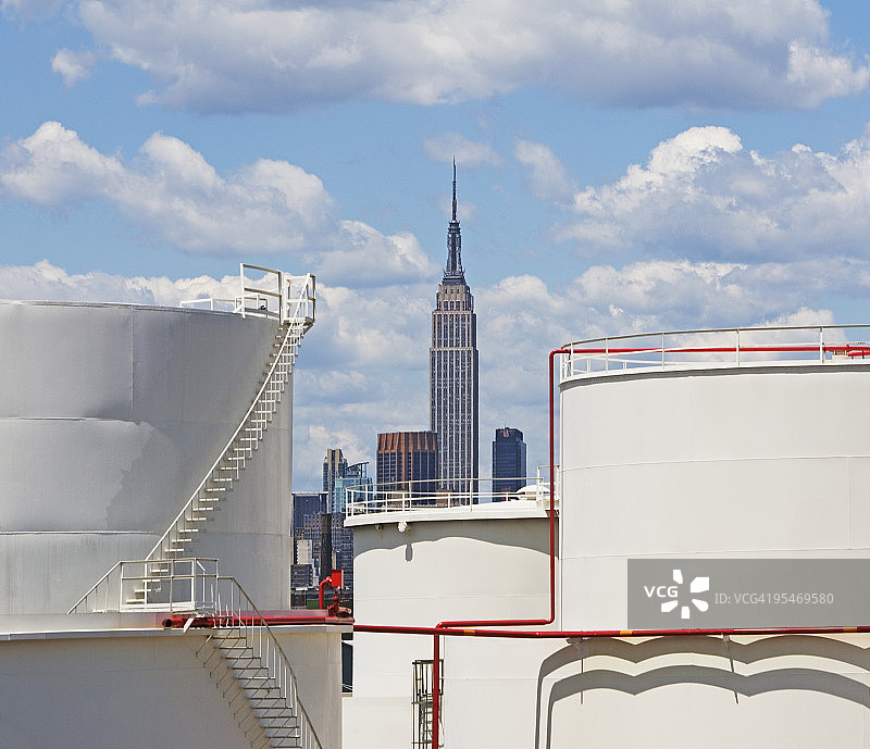 石油储罐图片素材