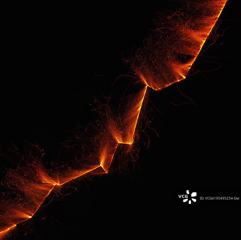 火花线图表图片素材