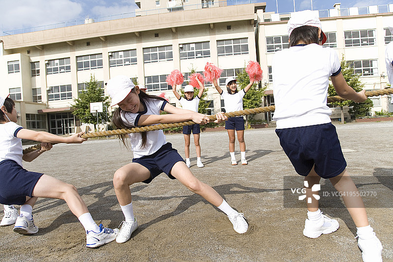 拔河图片素材