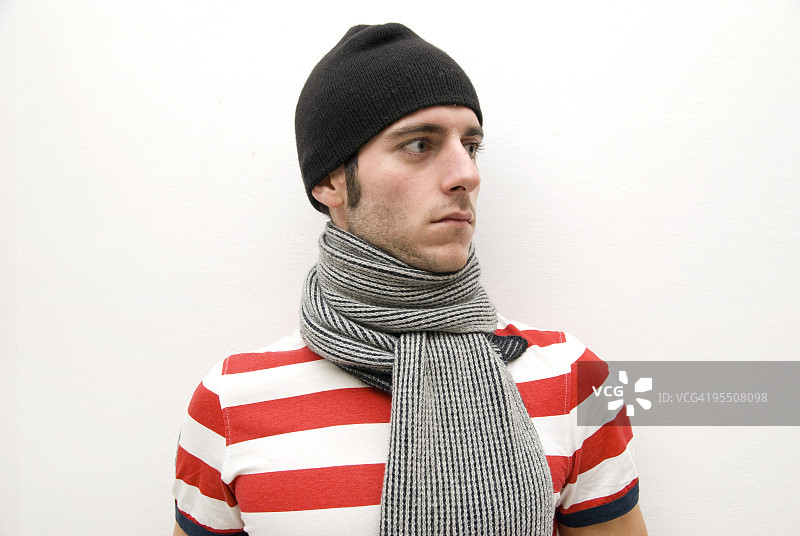 冬季服装配饰模特图片素材