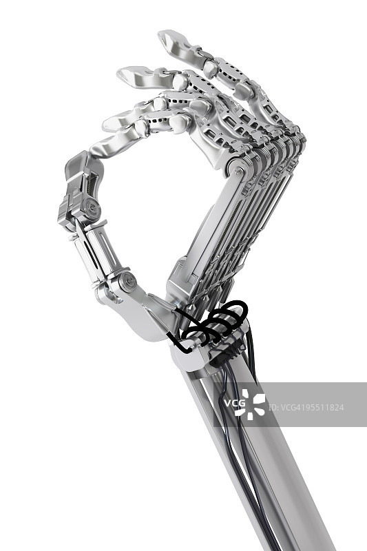 机器人手 OK 手势图片素材