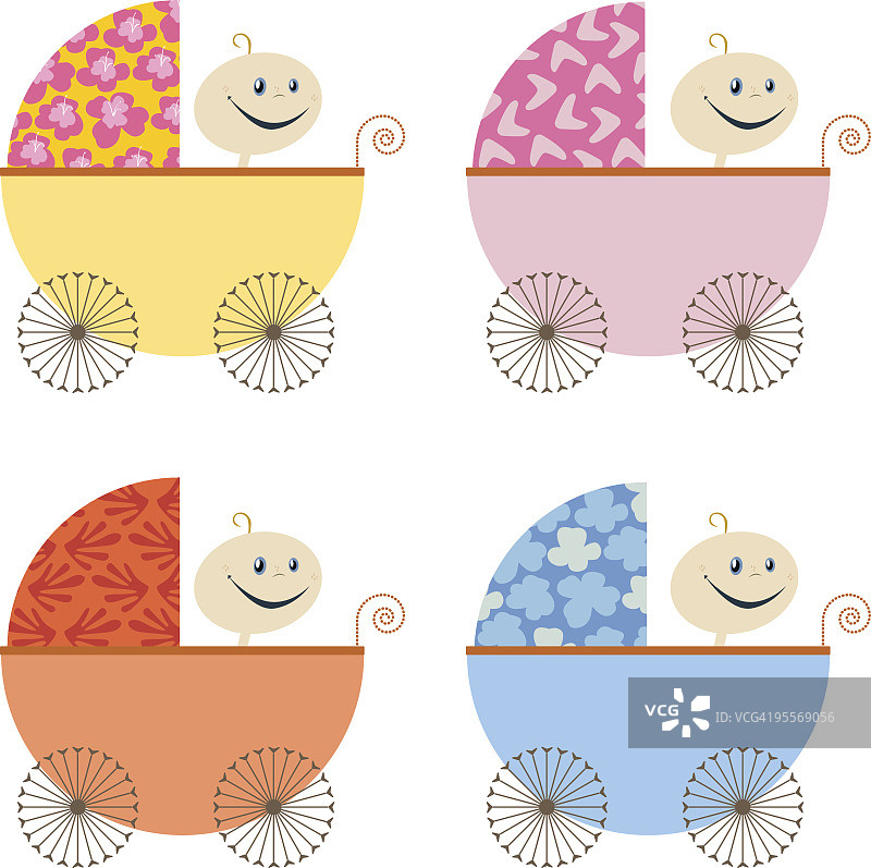 婴儿车图片素材