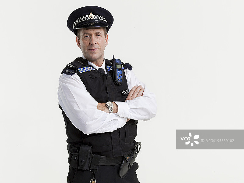 警察肖像图片素材