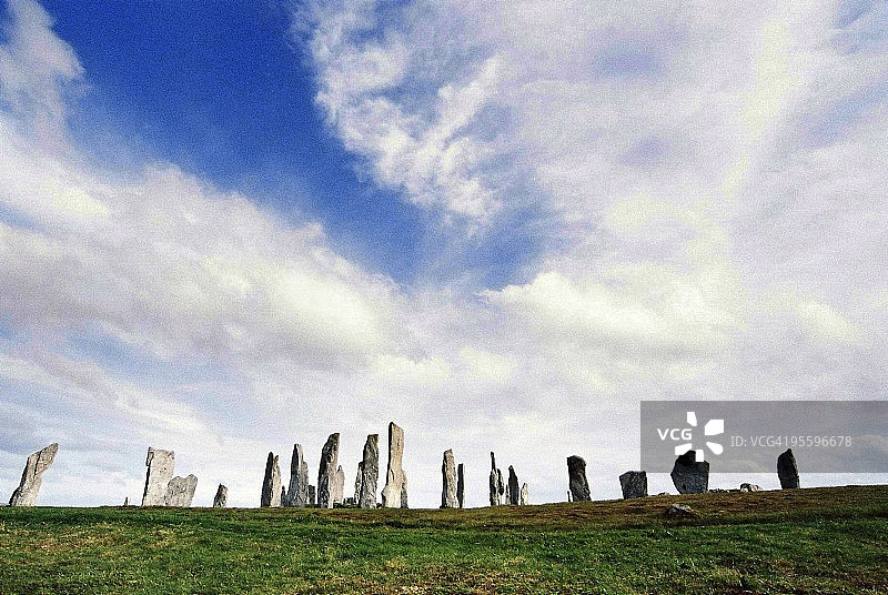 卡拉尼斯巨石阵图片素材