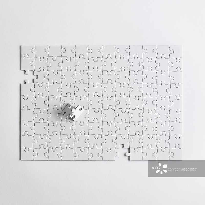 空白拼图图片素材