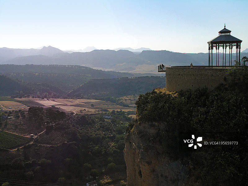龙达观景楼图片素材