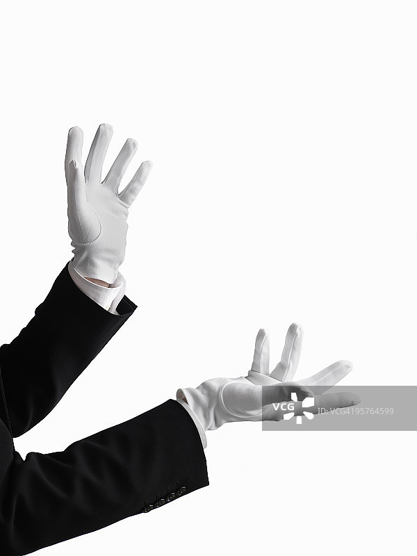 魔术师的手势图片素材