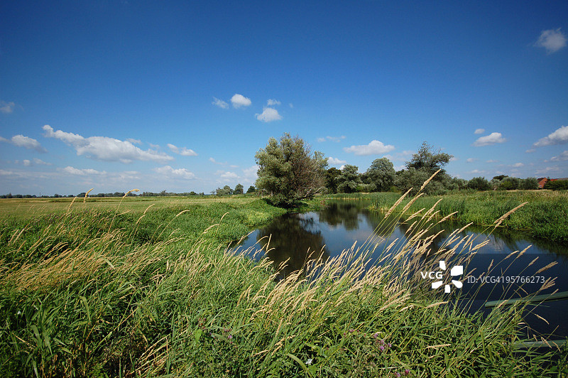 哈弗尔河畔风光（勃兰登堡）图片素材