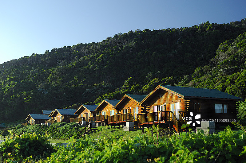 齐齐卡马国家公园的小木屋图片素材