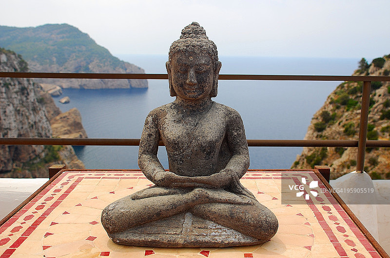 梯田佛图片素材