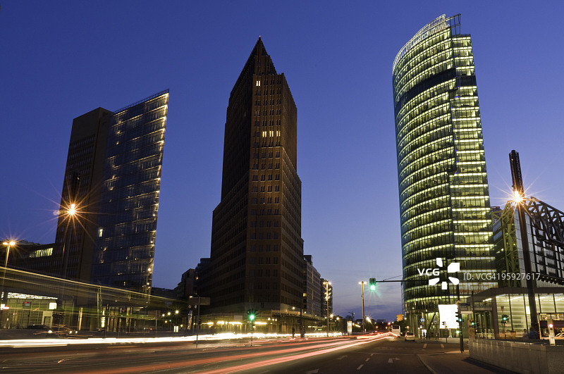 柏林波茨坦广场图片素材