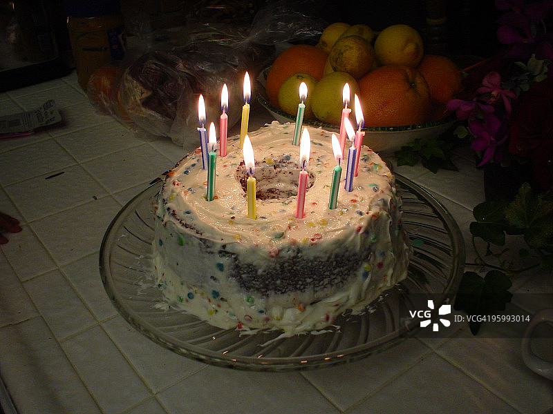 自制生日蛋糕图片素材