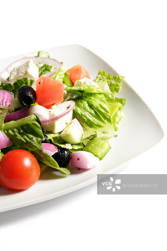 希腊沙拉图片素材