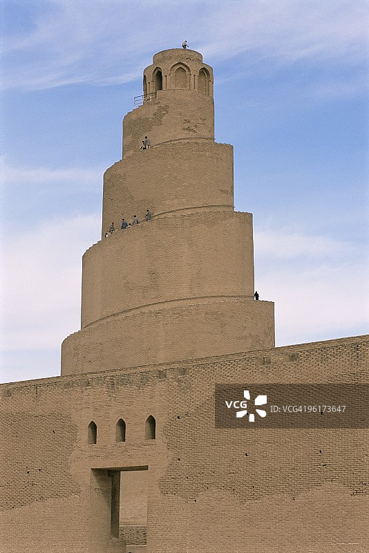 伊拉克萨马拉的马尔维亚塔图片素材