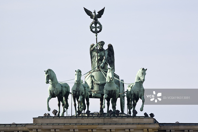 勃兰登堡门四马战车图片素材