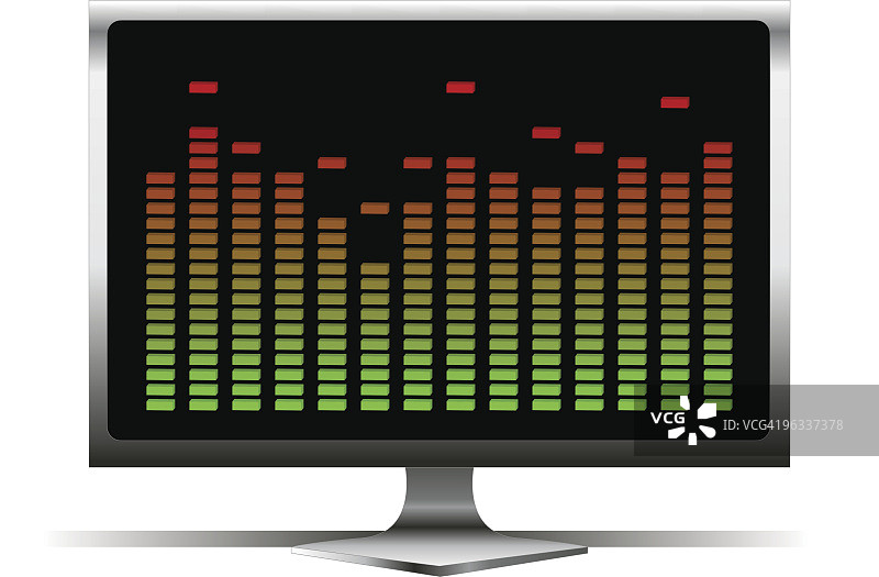电脑均衡器图片素材