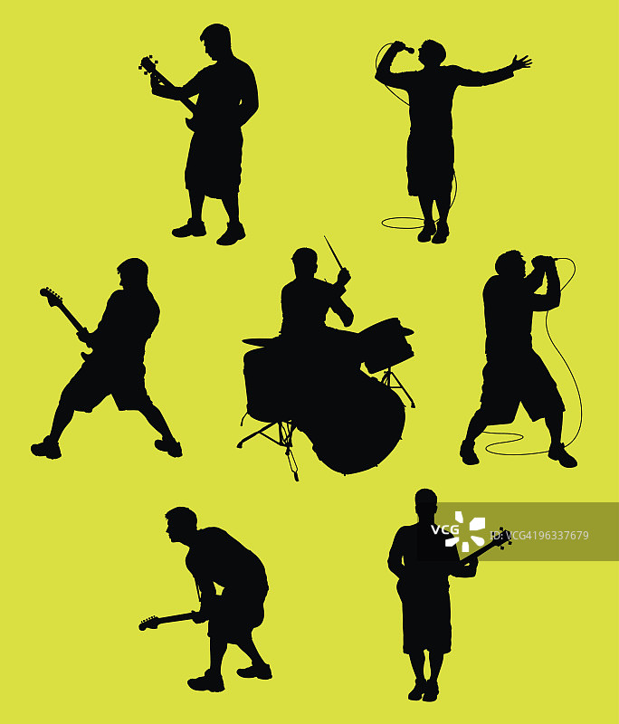 岩石轮廓图片素材