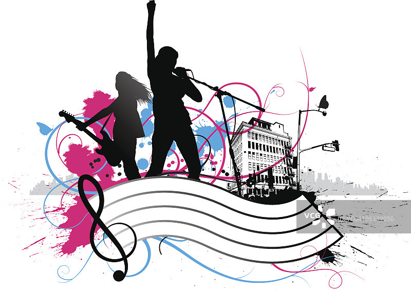 音乐作品图片素材