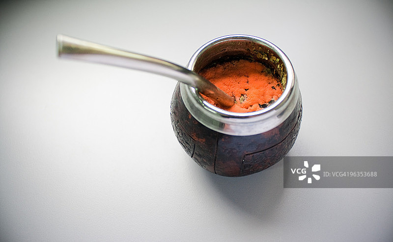 速溶马黛茶图片素材