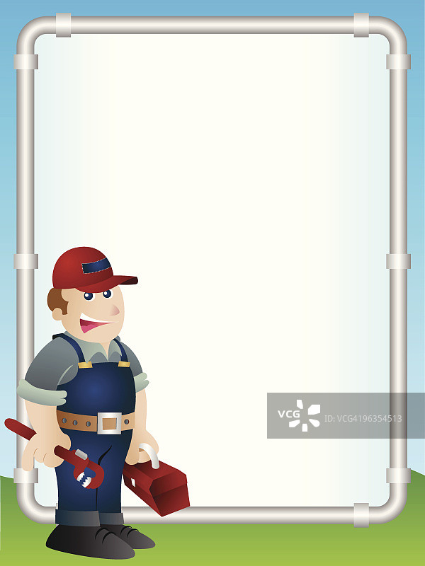 水管工标志图片素材