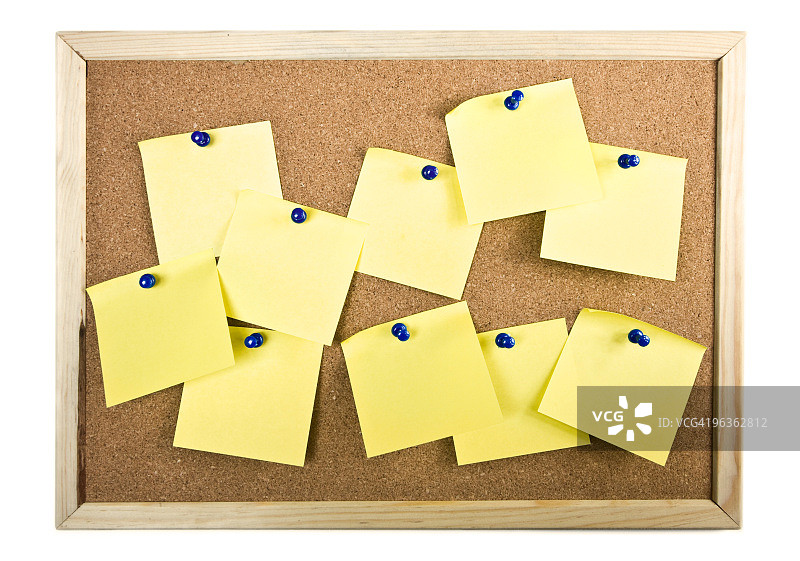 贴满便签的板子图片素材
