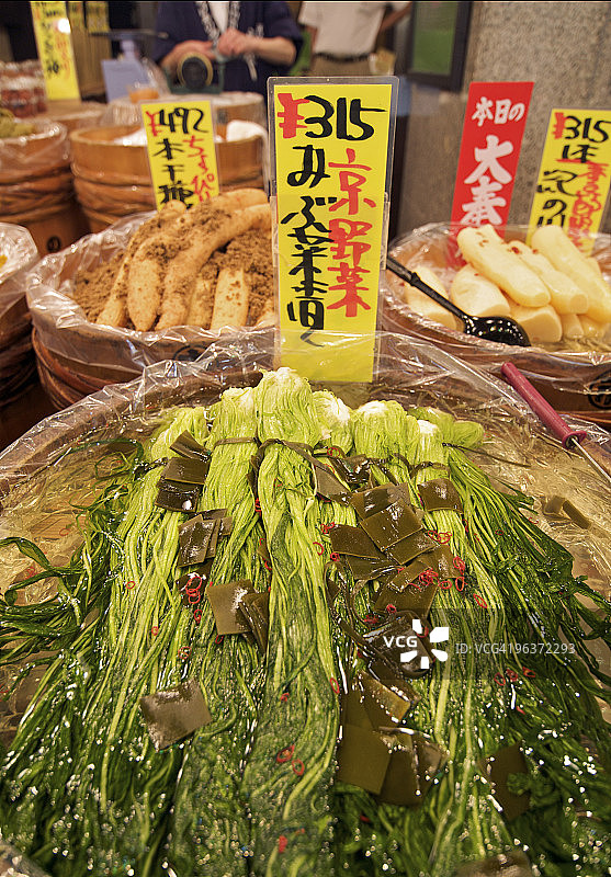 日本京都锦市场图片素材