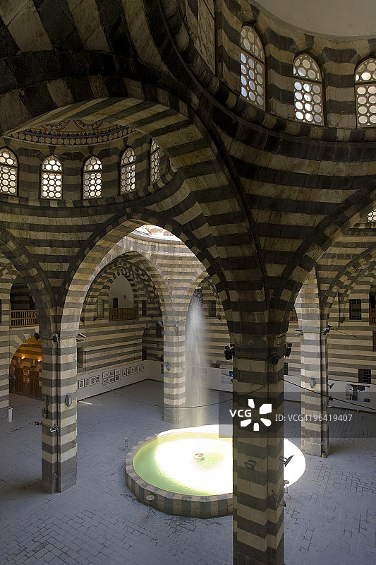 叙利亚大马士革商队驿站图片素材