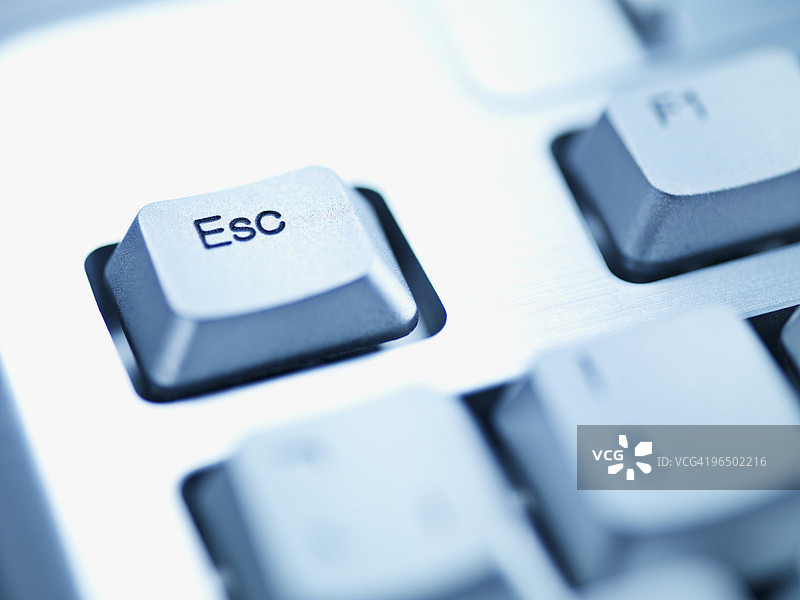 电脑键盘上的Escape键图片素材