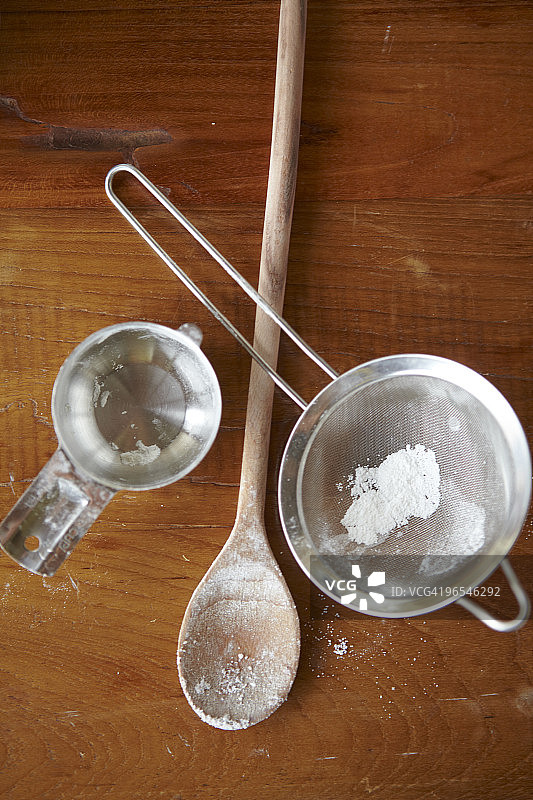 蓝莓烤饼图片素材