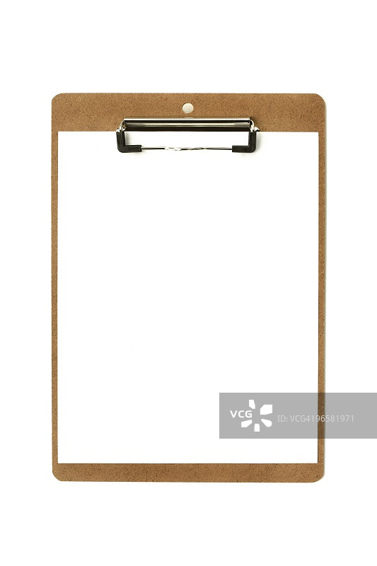 剪贴板和白纸图片素材