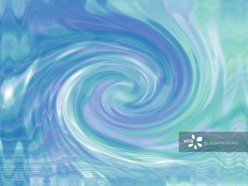 蓝色漩涡电脑图形图片素材