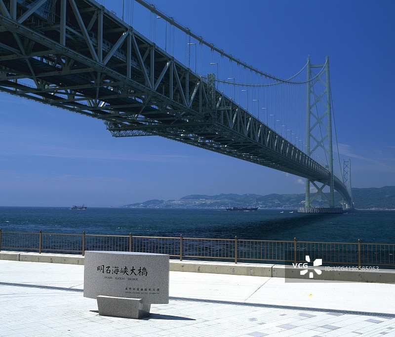 日本明石海峡大桥图片素材