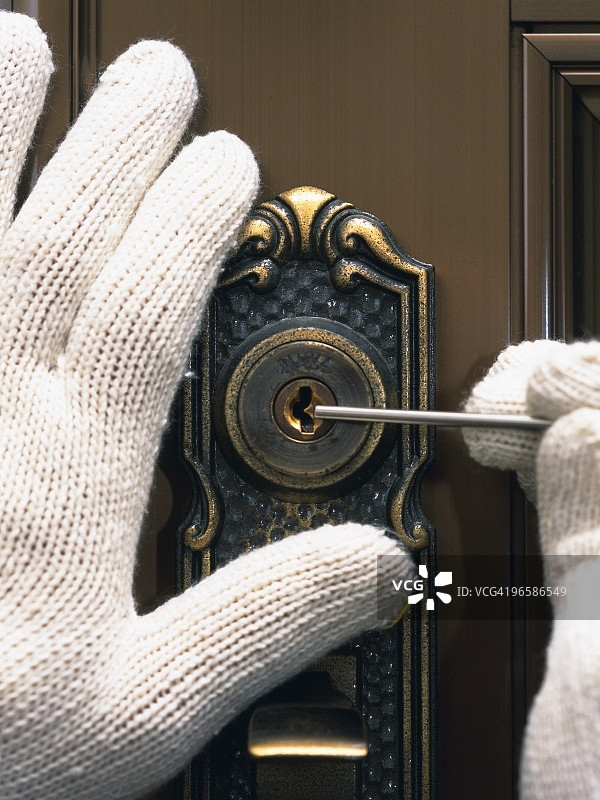 入室盗窃者图片素材