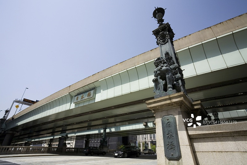 日本东京中央区日本桥图片素材