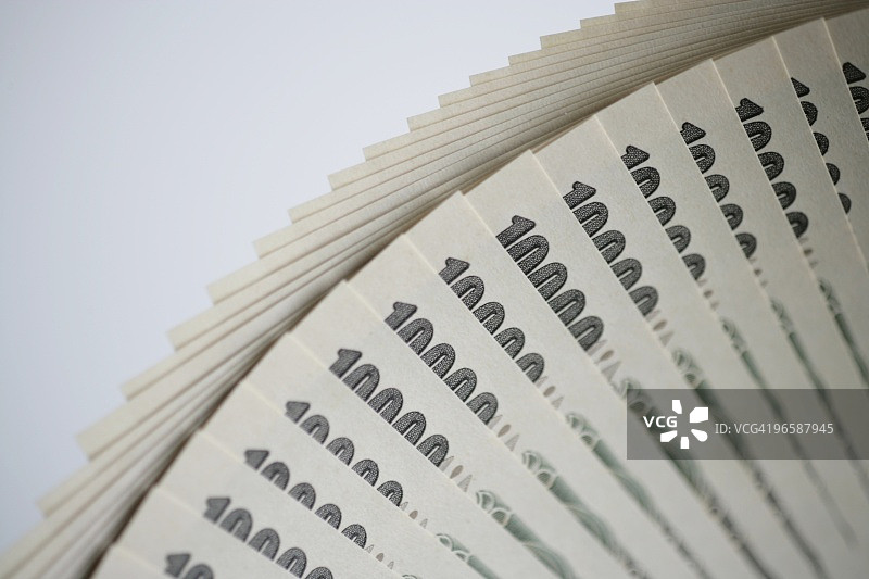 一万日元纸币图片素材