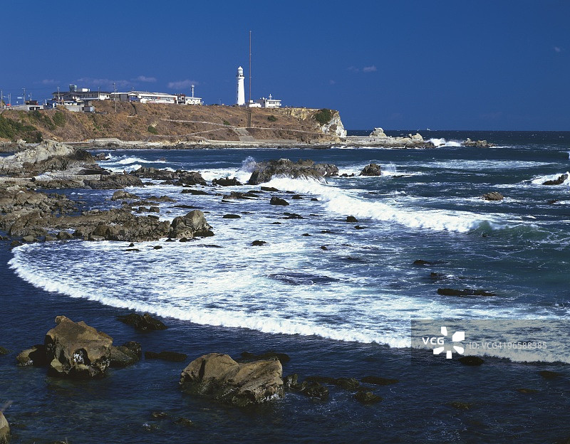 日本千叶县铫子市犬吠埼图片素材