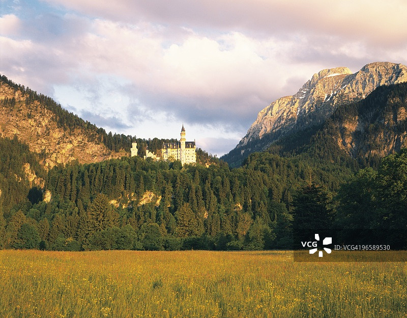 德国新天鹅堡图片素材