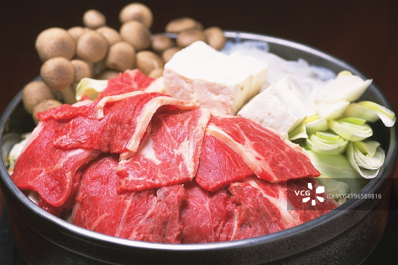 马肉火锅图片素材