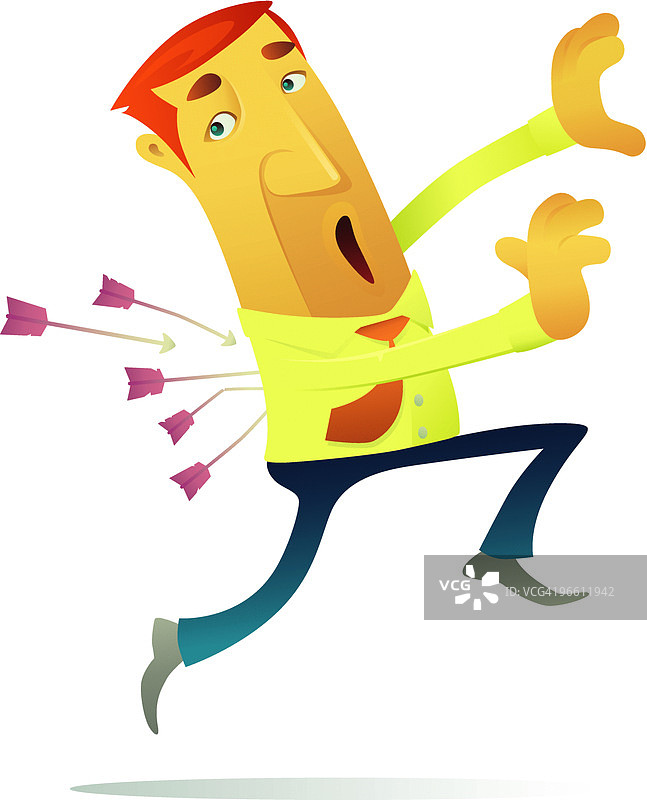 倒霉的商人图片素材