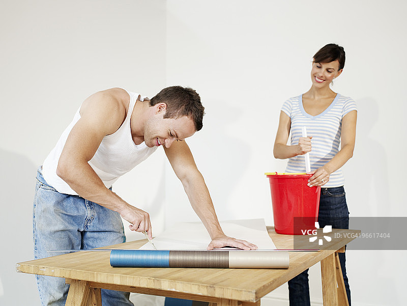 情侣准备墙纸图片素材