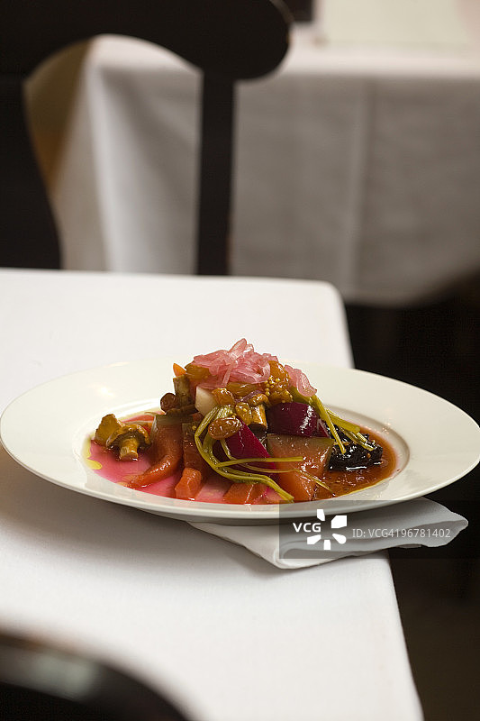 腌制果蔬拼盘图片素材