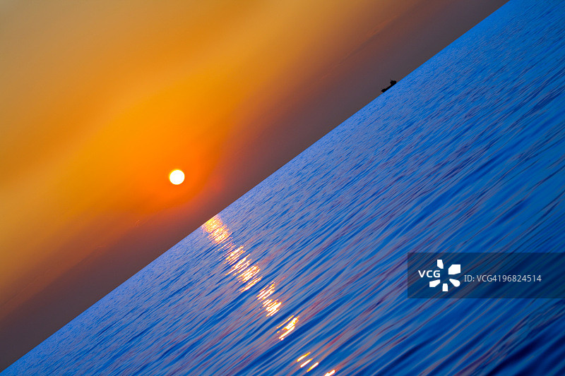 亚得里亚海黎明图片素材