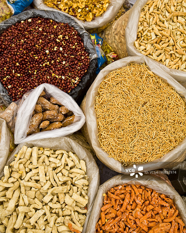 出售的自制印度小吃图片素材